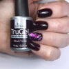 EzFlow TruGel gēla nagu laka "Black Violet"