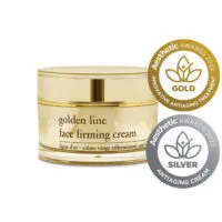 Golden Face Cream – Pretnovecošanās sejas krēms ar zeltu, zīdu un kolagēnu