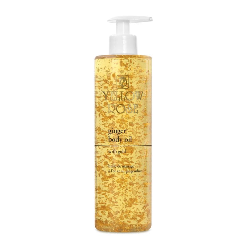 Ginger Body Oil with Gold – Masāžas eļļa ķermenim ar zeltu 500ml