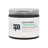 Tingling Charcoal Sugar Scrub –  Atsvaidzinošs cukura skrubis ar ogli ar ogli un piparmētru